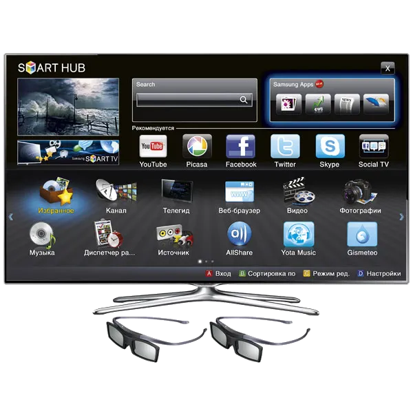Замена разъема питания Samsung UE55JU6650S